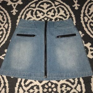 Denim skirt